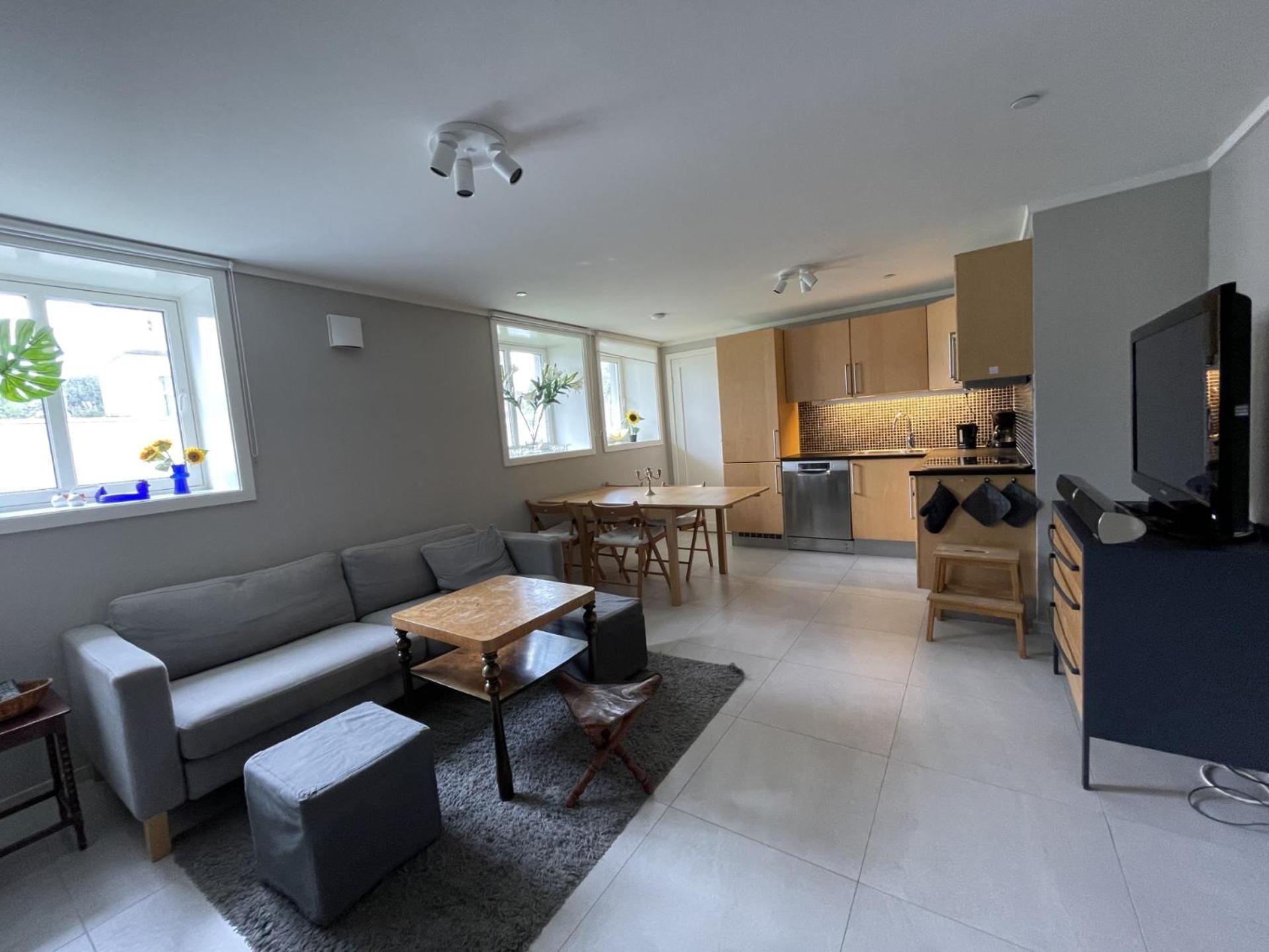 Kristiansand, Bystranda 59M2, 2 Soverom, 6 Senger Apartment Luaran gambar