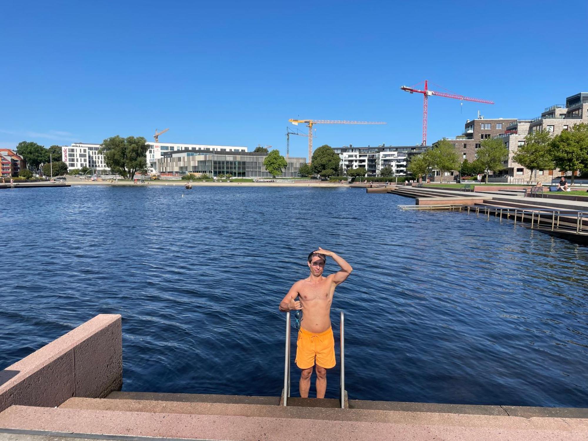 Kristiansand, Bystranda 59M2, 2 Soverom, 6 Senger Apartment Luaran gambar