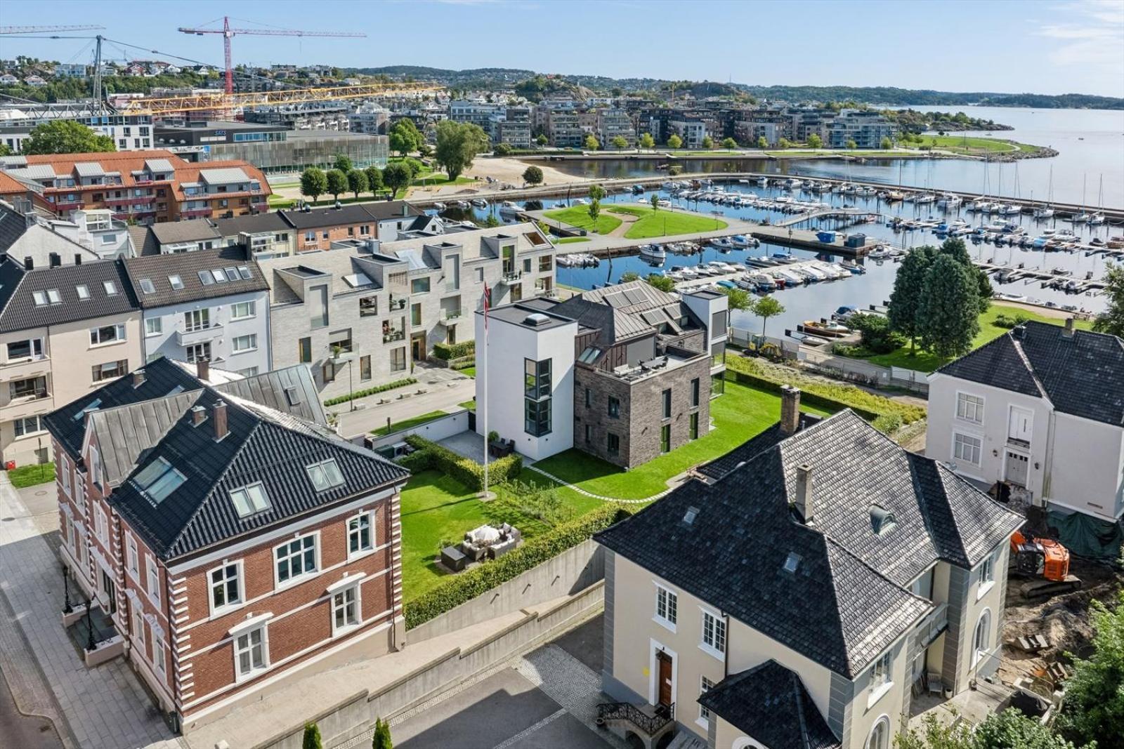 Kristiansand, Bystranda 59M2, 2 Soverom, 6 Senger Apartment Luaran gambar